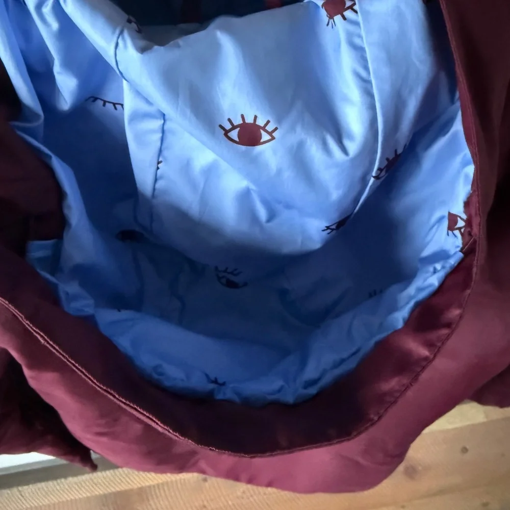 The North Face Women's Small Maroon Winter Jacket, ski or snowboard ready - Picture 14 of 16